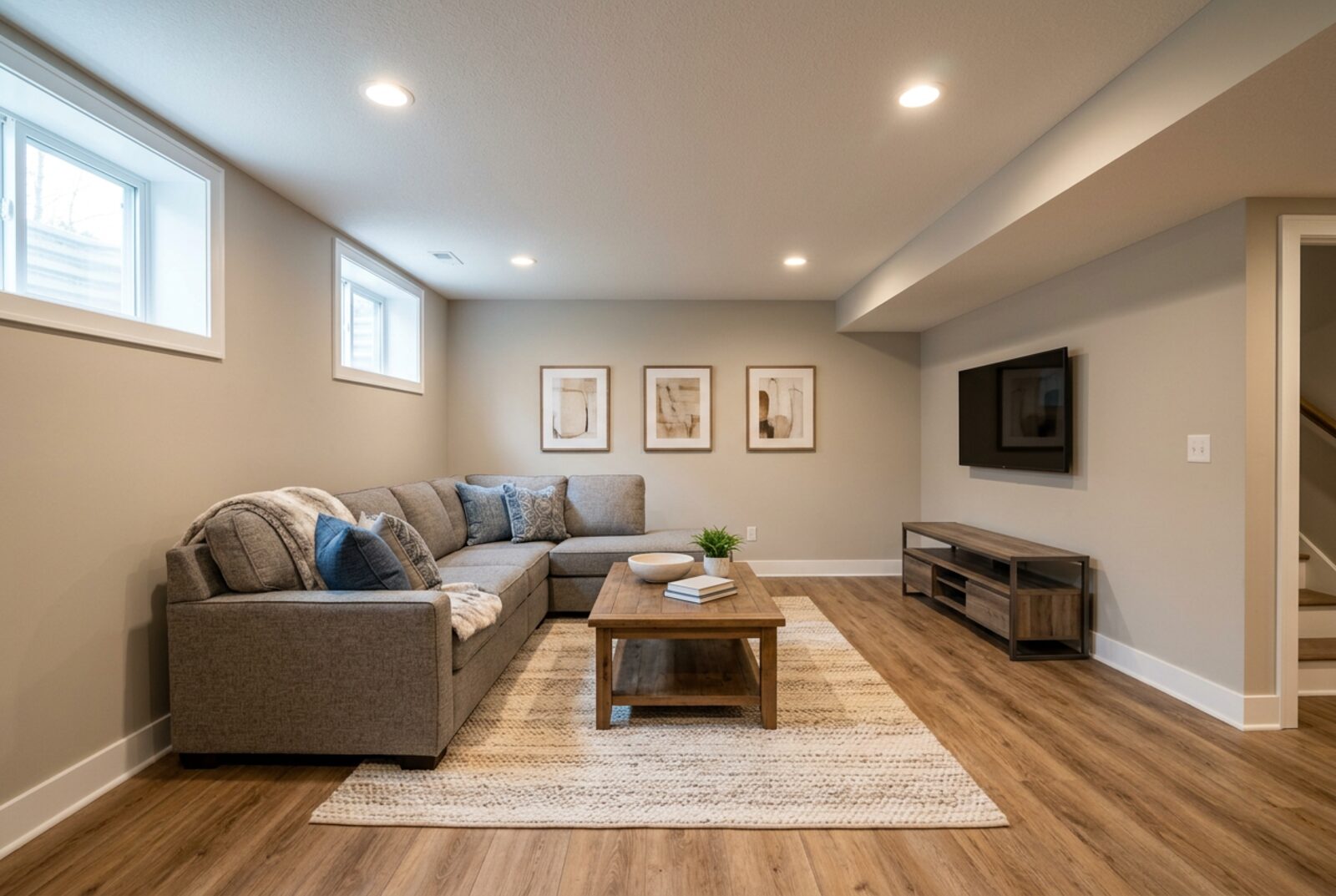 Finishing a Basement in Clearwater: Costs, Permits & ROI